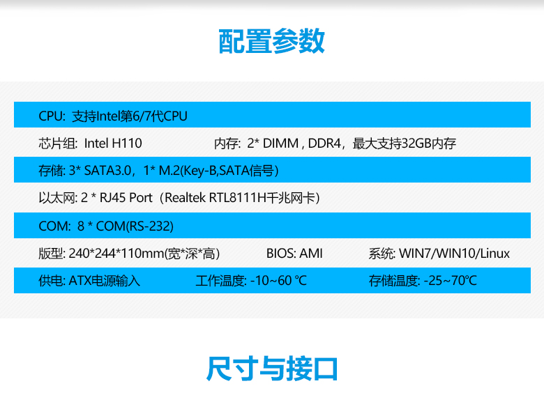 GA-A1603 嵌入式板卡(圖2)