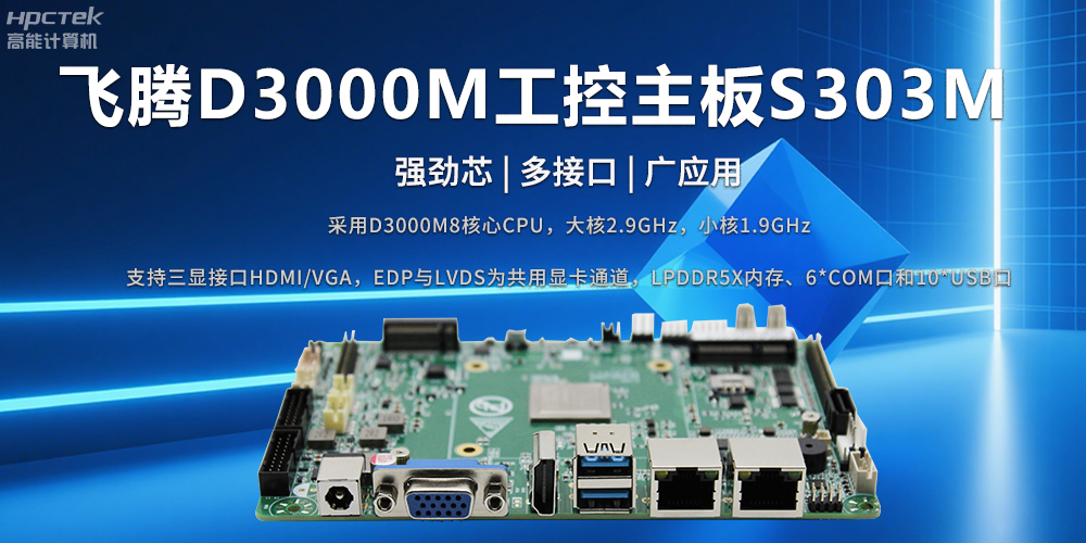 D3000M飛騰主板——強(qiáng)勁芯、多功能接口(圖2)